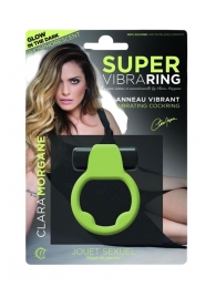 Люминесцентное эрекционное виброкольцо Super - Clara Morgane - в Волгодонске купить с доставкой