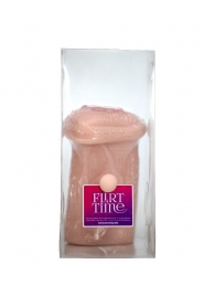 Телесный мастурбатор-вагина с фигурками на поверхности - LOVETOY (А-Полимер) - в Волгодонске купить с доставкой