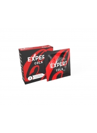 Презервативы с ароматом колы Expert Cola - 3 шт. - Expert - купить с доставкой в Волгодонске