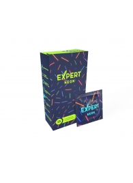 Светящиеся в темноте презервативы Expert Neon - 15 шт. - Expert - купить с доставкой в Волгодонске