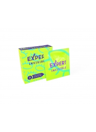 Ультратонкие презервативы Expert Invisible - 3 шт. - Expert - купить с доставкой в Волгодонске
