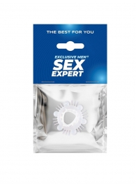 Стимулирующая насадка на пенис с несколькими видами рельефа - Sex Expert - в Волгодонске купить с доставкой