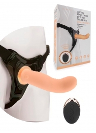 Женский вибрострапон со съемной насадкой и пультом ДУ - Erokay - купить с доставкой в Волгодонске