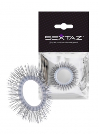 Круглое эрекционное кольцо с «ресничками» - Sextaz - в Волгодонске купить с доставкой