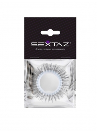 Круглое эрекционное кольцо с длинными «ресничками» - Sextaz - в Волгодонске купить с доставкой