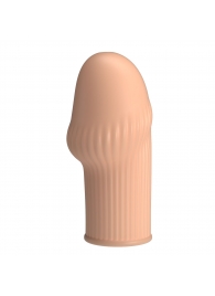 Телесная насадка на пенис Huel - 9 см. - Baile - в Волгодонске купить с доставкой