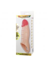 Телесная удлиняющая насадка на пенис Darnel - Baile - в Волгодонске купить с доставкой