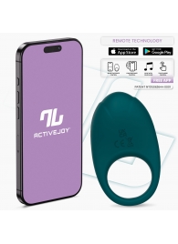 Зеленое интерактивное виброкольцо Ringo - Intoyou - в Волгодонске купить с доставкой