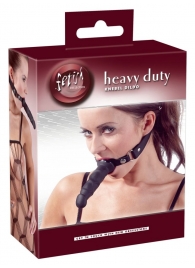 Кляп с наружным фаллоимитатором Knebel mit Dildo - Orion - купить с доставкой в Волгодонске