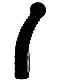 Чёрный стимулятор простаты с ротацией Prostate Twister - 20 см. - Orion - в Волгодонске купить с доставкой