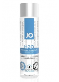 Охлаждающий лубрикант на водной основе JO Personal Lubricant H2O COOLING - 120 мл. - System JO - купить с доставкой в Волгодонске