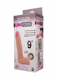 Фаллическая насадка Харнесс UNICOCK 9  - 24 см. - LOVETOY (А-Полимер) - купить с доставкой в Волгодонске