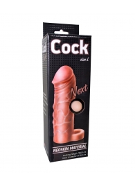 Фаллоудлинитель с кольцом COCK size L - 16,5 см. - LOVETOY (А-Полимер) - в Волгодонске купить с доставкой