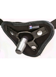 Вибрострапон с двумя насадками UniStrap - 18 и 18 см. - LOVETOY (А-Полимер) - купить с доставкой в Волгодонске