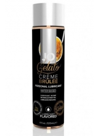 Лубрикант с ароматом крем-брюле JO GELATO CREME BRULEE - 120 мл. - System JO - купить с доставкой в Волгодонске