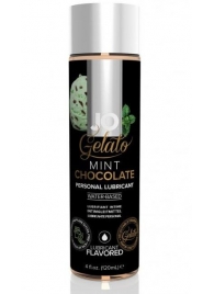 Лубрикант с ароматом мятного шоколада JO GELATO MINT CHOCOLATE - 120 мл. - System JO - купить с доставкой в Волгодонске