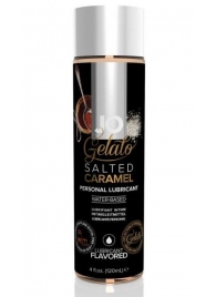 Лубрикант с ароматом солёной карамели JO GELATO SALTED CARAMEL - 120 мл. - System JO - купить с доставкой в Волгодонске