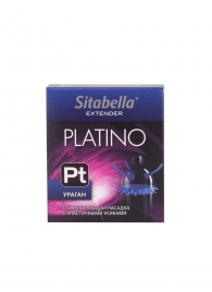 Стимулирующая насадка с усиками и шипиками Platino  Ураган - Sitabella - купить с доставкой в Волгодонске
