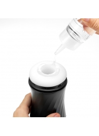 Мастурбатор с регулируемой плотностью обхвата Custom Strength CUP Twist Ripple - Tenga - в Волгодонске купить с доставкой