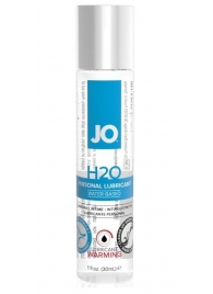 Возбуждающий лубрикант на водной основе JO Personal Lubricant H2O Warming - 30 мл. - System JO - купить с доставкой в Волгодонске