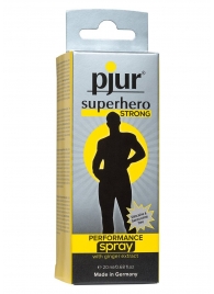 Спрей-пролонгатор длительного действия pjur SUPERHERO Strong Spray - 20 мл. - Pjur - купить с доставкой в Волгодонске