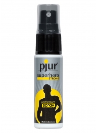 Спрей-пролонгатор длительного действия pjur SUPERHERO Strong Spray - 20 мл. - Pjur - купить с доставкой в Волгодонске