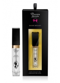 Стимулирующий блеск для губ Baiser Brulant Gloss Plaisirs Secrets - 7 мл. - Plaisir Secret - купить с доставкой в Волгодонске