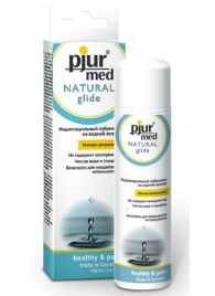 Нейтральный лубрикант на водной основе pjur MED Natural glide - 100 мл. - Pjur - купить с доставкой в Волгодонске