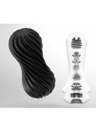 Мастурбатор FLEX Rocky Black с плотным рельефом - Tenga - в Волгодонске купить с доставкой
