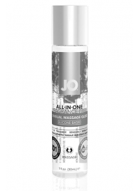 Массажный гель ALL-IN-ONE Massage Oil Sensual нейтральный - 30 мл. - System JO - купить с доставкой в Волгодонске