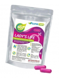 Возбуждающие капсулы Ladys Life - 2 капсулы (0,35 гр.) - SuperCaps - купить с доставкой в Волгодонске