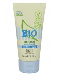 Органический лубрикант для чувствительной кожи Bio Sensitive - 50 мл. - HOT - купить с доставкой в Волгодонске