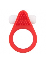 Красное эрекционное кольцо LIT-UP SILICONE STIMU RING 1 RED - Dream Toys - в Волгодонске купить с доставкой