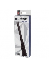 Чёрная плеть BLAZE WHIP BLACK - Dream Toys - купить с доставкой в Волгодонске