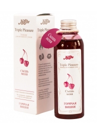 Эликсир Triple Pleasure  Горячая вишня  - 130 гр. - JULEJU - купить с доставкой в Волгодонске