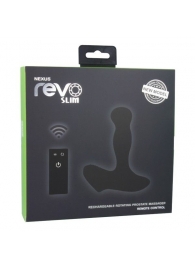 Чёрный перезаряжаемый массажёр предстательной железы NEXUS Revo Slim - Nexus Range - в Волгодонске купить с доставкой