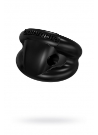 Чёрное эрекционное виброкольцо Strength - Bathmate - в Волгодонске купить с доставкой