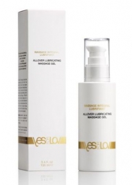 Массажный гель-смазка на силиконовой основе Allover Massage Gel - 100 мл. - YESforLOV - купить с доставкой в Волгодонске