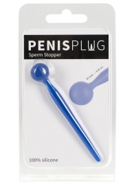 Синий уретральный стимулятор Penis Plug - 9,6 см. - Orion - купить с доставкой в Волгодонске