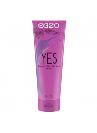 Согревающий лубрикант на водной основе Egzo Yes - 50 мл. - EGZO - купить с доставкой в Волгодонске