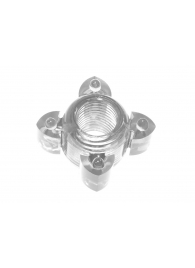 Прозрачное эрекционное кольцо Rings Screw - Lola Games - в Волгодонске купить с доставкой