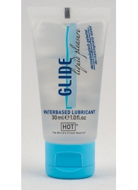Интимная смазка на водной основе Glide - 30 мл. - HOT - купить с доставкой в Волгодонске