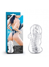 Прозрачный мастурбатор M for Men Hand Tool - Blush Novelties - в Волгодонске купить с доставкой