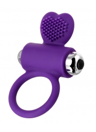 Фиолетовое виброкольцо с ресничками JOS PERY - JOS - в Волгодонске купить с доставкой