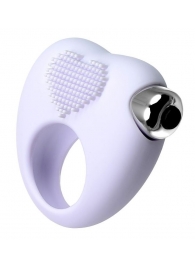 Белое виброкольцо для продления полового акта JOS MOYS - JOS - в Волгодонске купить с доставкой