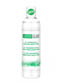 Гель-смазка 2-в-1 MASSAGE   LUBRICANT ALOE VERA - 300 мл. - Waterglide - купить с доставкой в Волгодонске