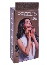 Кляп-трензель Lora с металлическими кольцами - Rebelts - купить с доставкой в Волгодонске