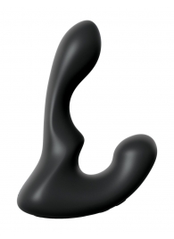 Черный анальный вибростимулятор P-Spot Milker - 14 см. - Pipedream - в Волгодонске купить с доставкой