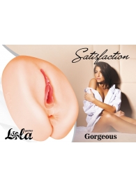 Мастурбатор с 2 тоннелями Satisfaction Gorgeous - Lola Games - в Волгодонске купить с доставкой