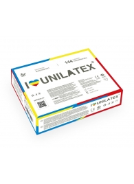 Разноцветные ароматизированные презервативы Unilatex Multifruits - 144 шт. - Unilatex - купить с доставкой в Волгодонске